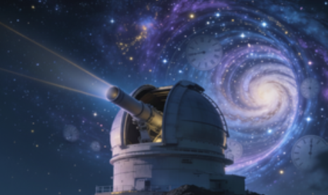 Visual representation of Telescopes or Time Machines?